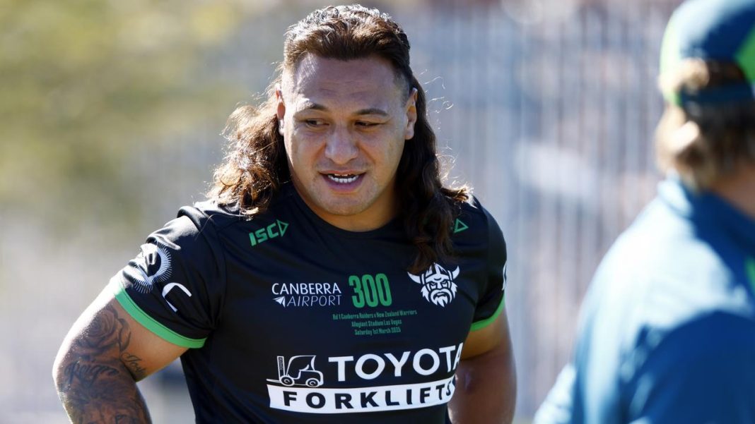 NRL LIVE: Big Papa’s record-breaking clash as boosted Raiders face Rabbitohs