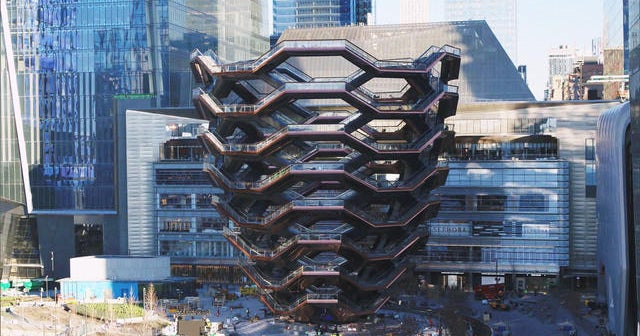 The Vessel: Thomas Heatherwick's oversized public art structure