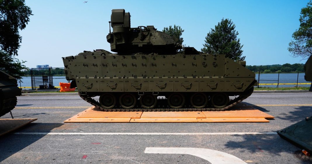 Trump military parade marking Army's 250th birthday takes place in Washington, D.C., today