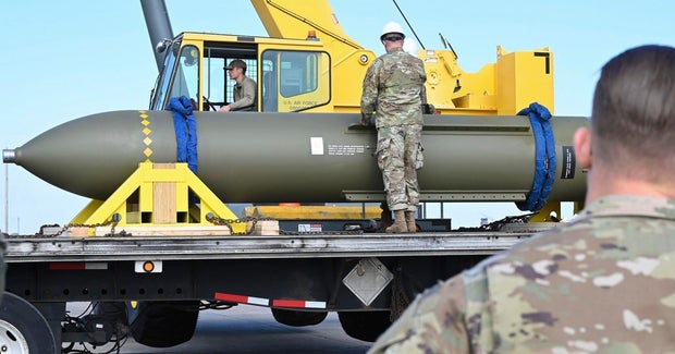 Mideast Wars Bunker Buster Bombs 