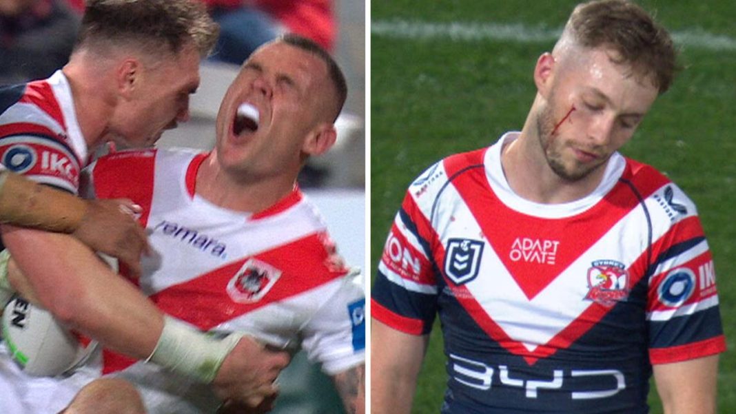 NRL hands down verdict on Roosters star’s ‘very dangerous’ tackle which resulted in sin binning